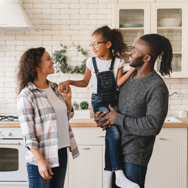 family standing